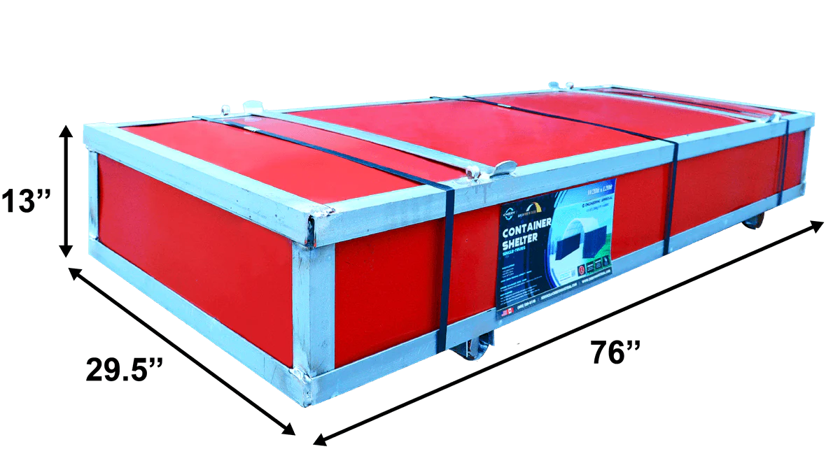 20'x20' Shipping Container Canopy Shelter