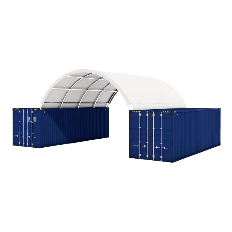 20'x20' Shipping Container Canopy Shelter
