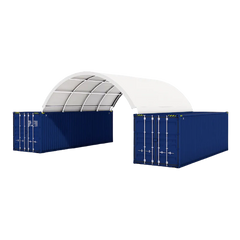 20'x20' Shipping Container Canopy Shelter