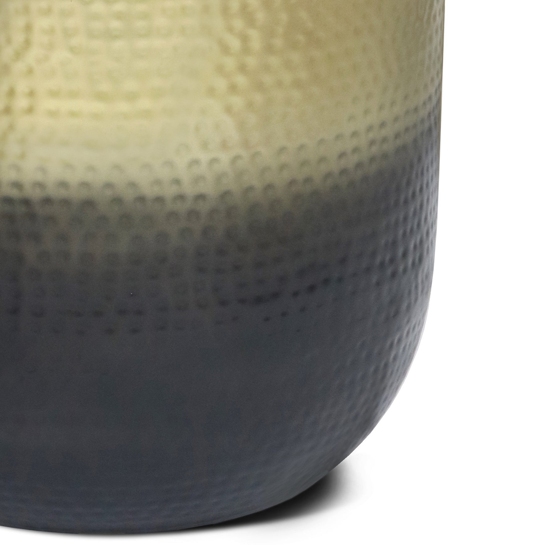 Nova Metal Side Table in Gold Ombre