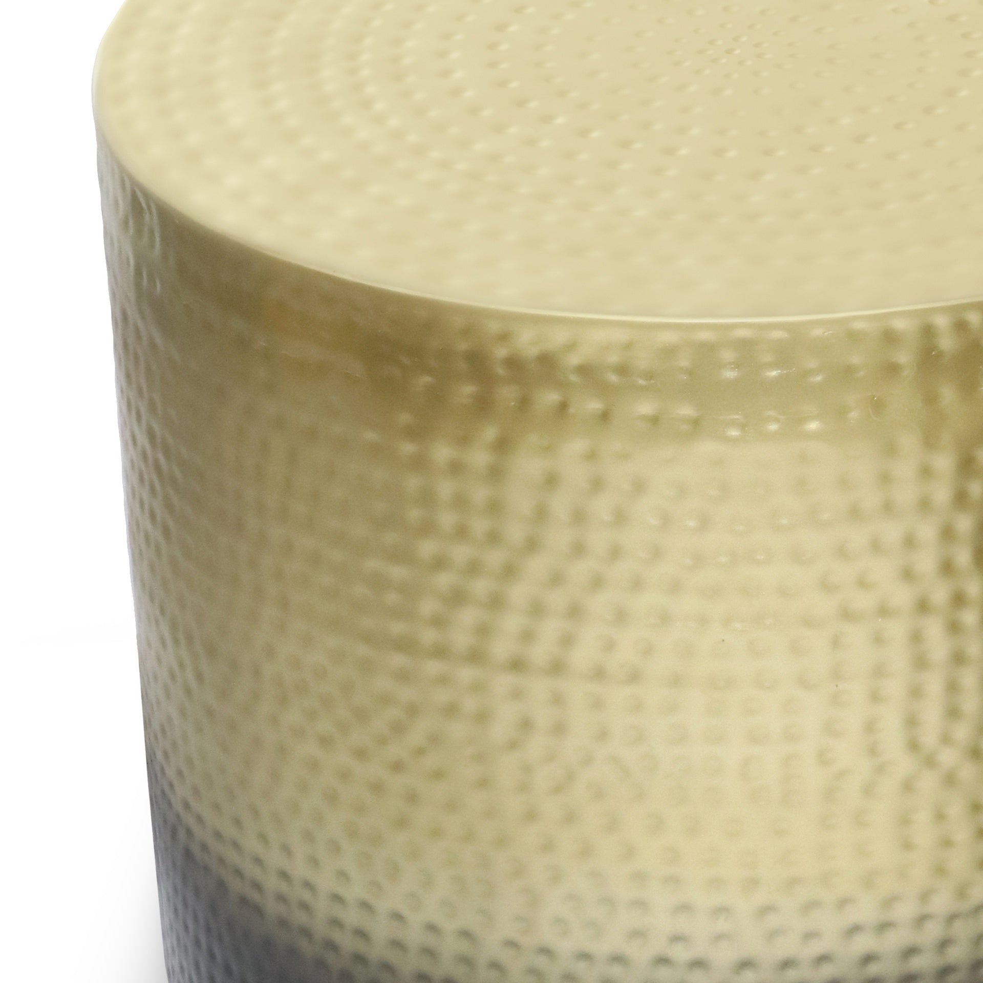 Nova Metal Side Table in Gold Ombre