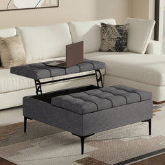 Laura Lift Top Storage Ottoman