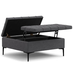 Laura Lift Top Storage Ottoman