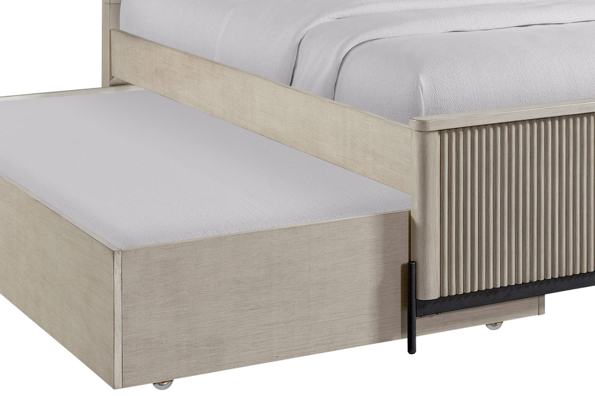 Twin Over Twin Trundle Bed - Taupe