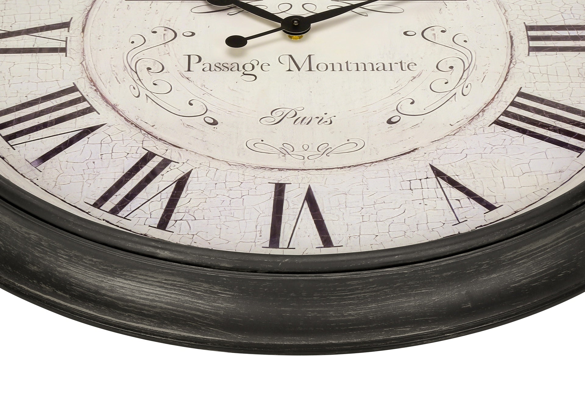Clocks, 30" Round, Large Oversized, Wall Clock, Brown, Transitional