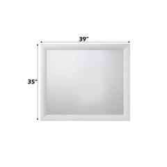 Ireland White Finish Mirror