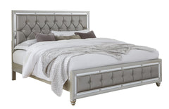 CHLOE GEMSTONE SILVER KING BED