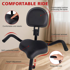 X Bike Foldable Stationary Bike, Folding Upright Exercise Bike for Home