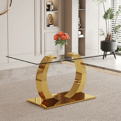 ONLY TABLE LEG.2DT-O-16090-GL Stainless steel golden table legs