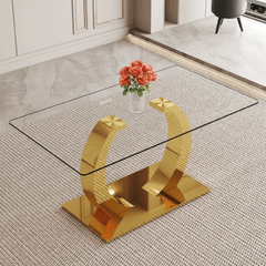ONLY TABLE LEG.2DT-O-16090-GL Stainless steel golden table legs