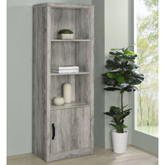 Conifer Grey Driftwood 3-shelf Media Tower