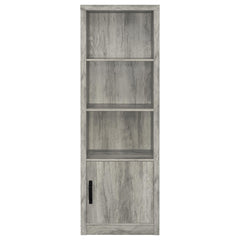 Conifer Grey Driftwood 3-shelf Media Tower