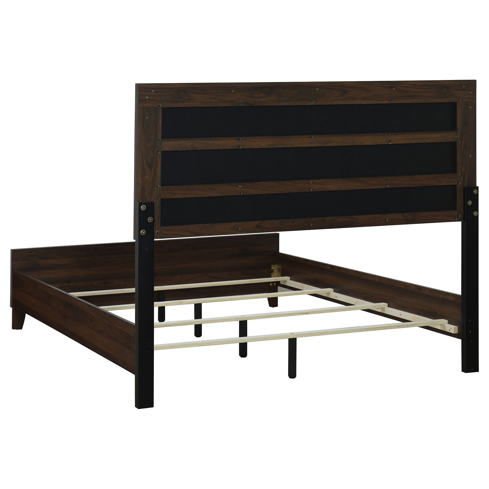 Anza Walnut 5-piece Queen Bedroom Set