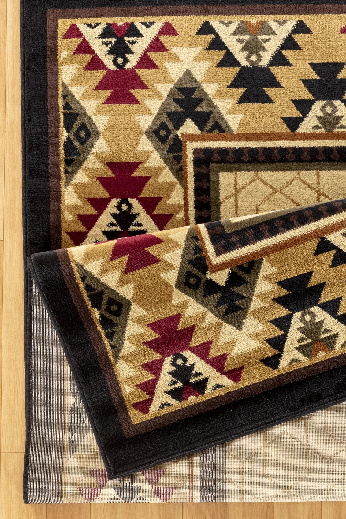 Tribes GC_YLS4007 Cream 2 ft. x 3 ft. Southwest Area Rug