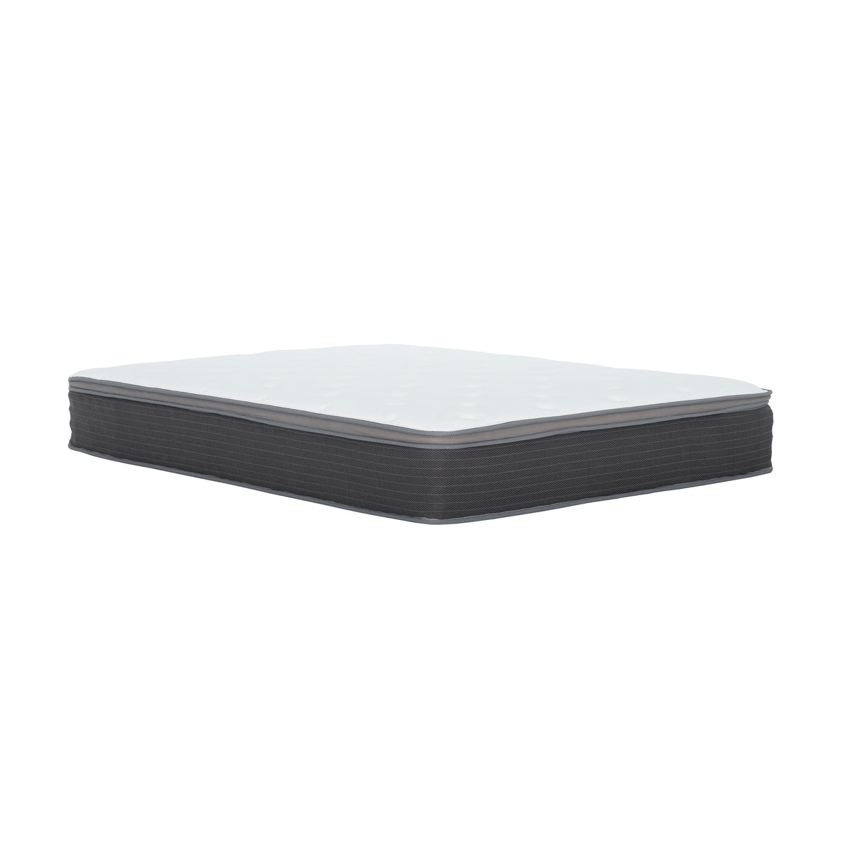 Plush 12 in. California King Size Hybrid Mattress in a Box, Pocket Spring and Gel-Infused Memory Foam Mattress, Pressure Relief, Cooling Technology