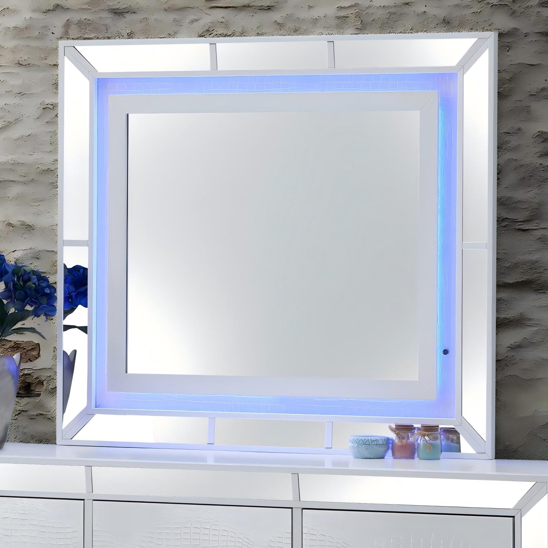 Hollywood Hills G8180-M Mirror Only White
