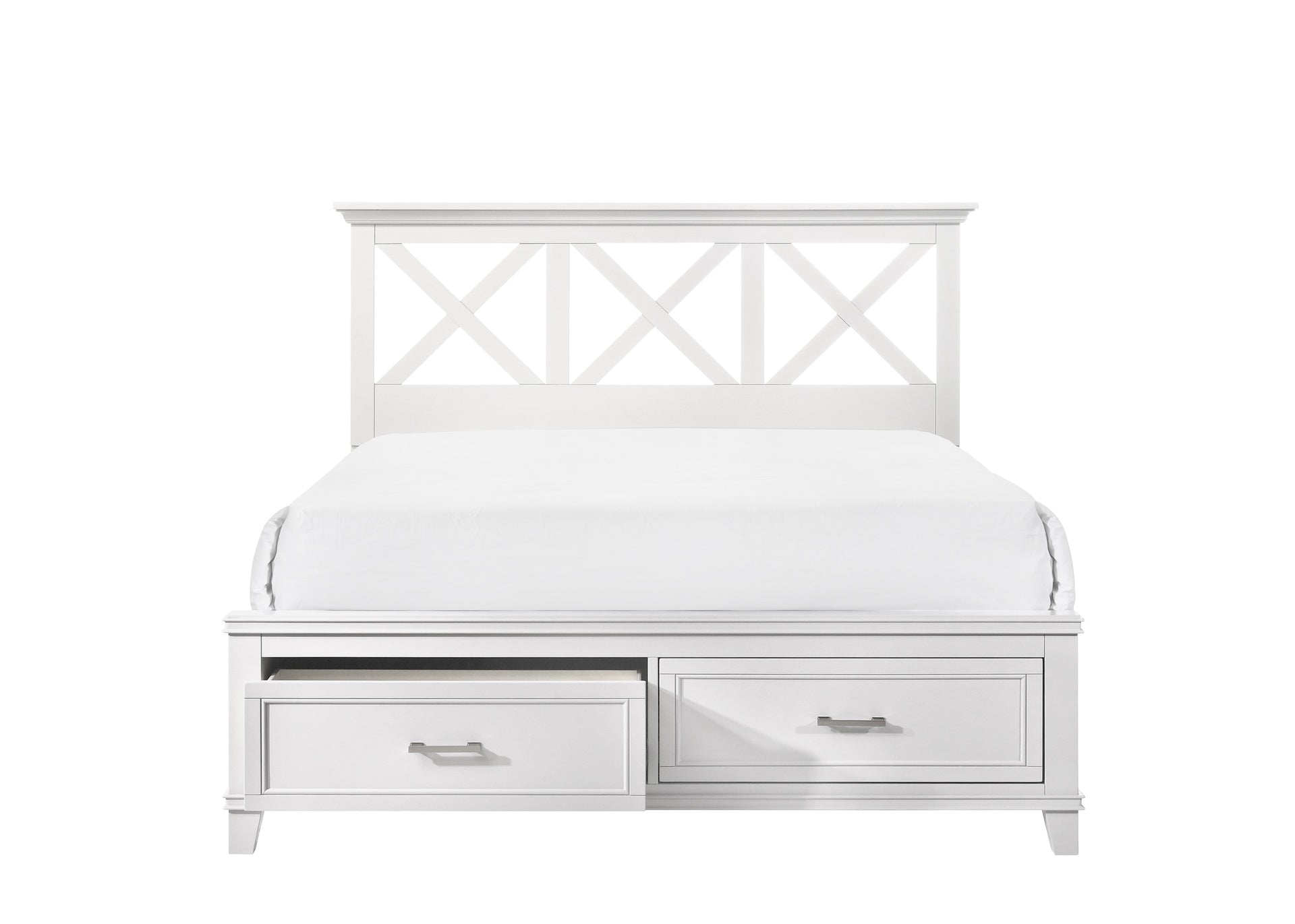 King X Storage Bed