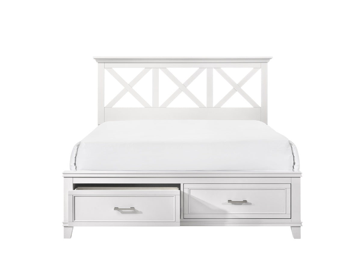 King X Storage Bed