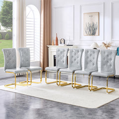 Set of 4,Retro alligator skin Upholstered dining chairs,with Crystal buckle design and Faux Leather design,a touch of elegance and mystery to the dining area,Golden plated metal bent legs
