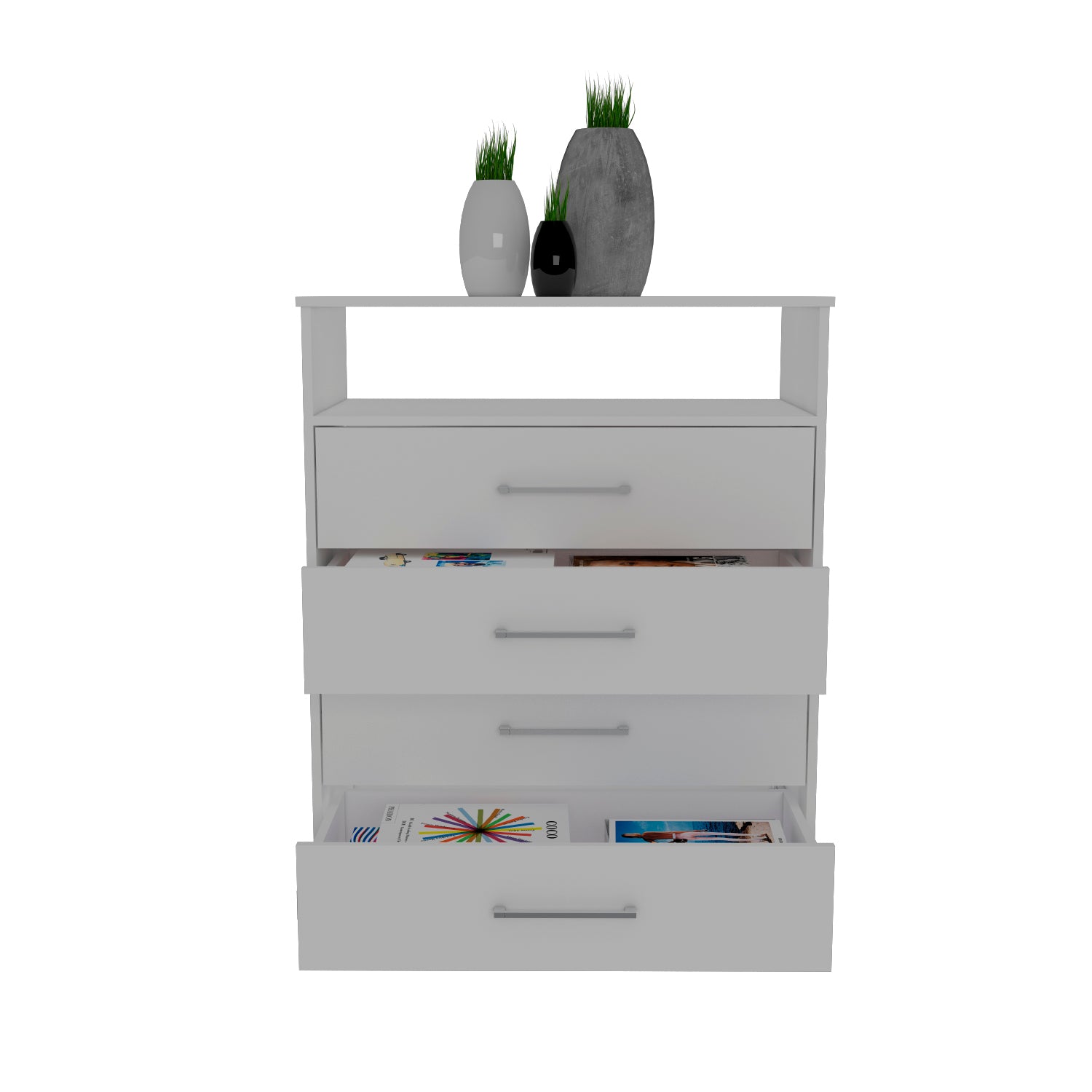Dresser Atlanta, Bedroom, White