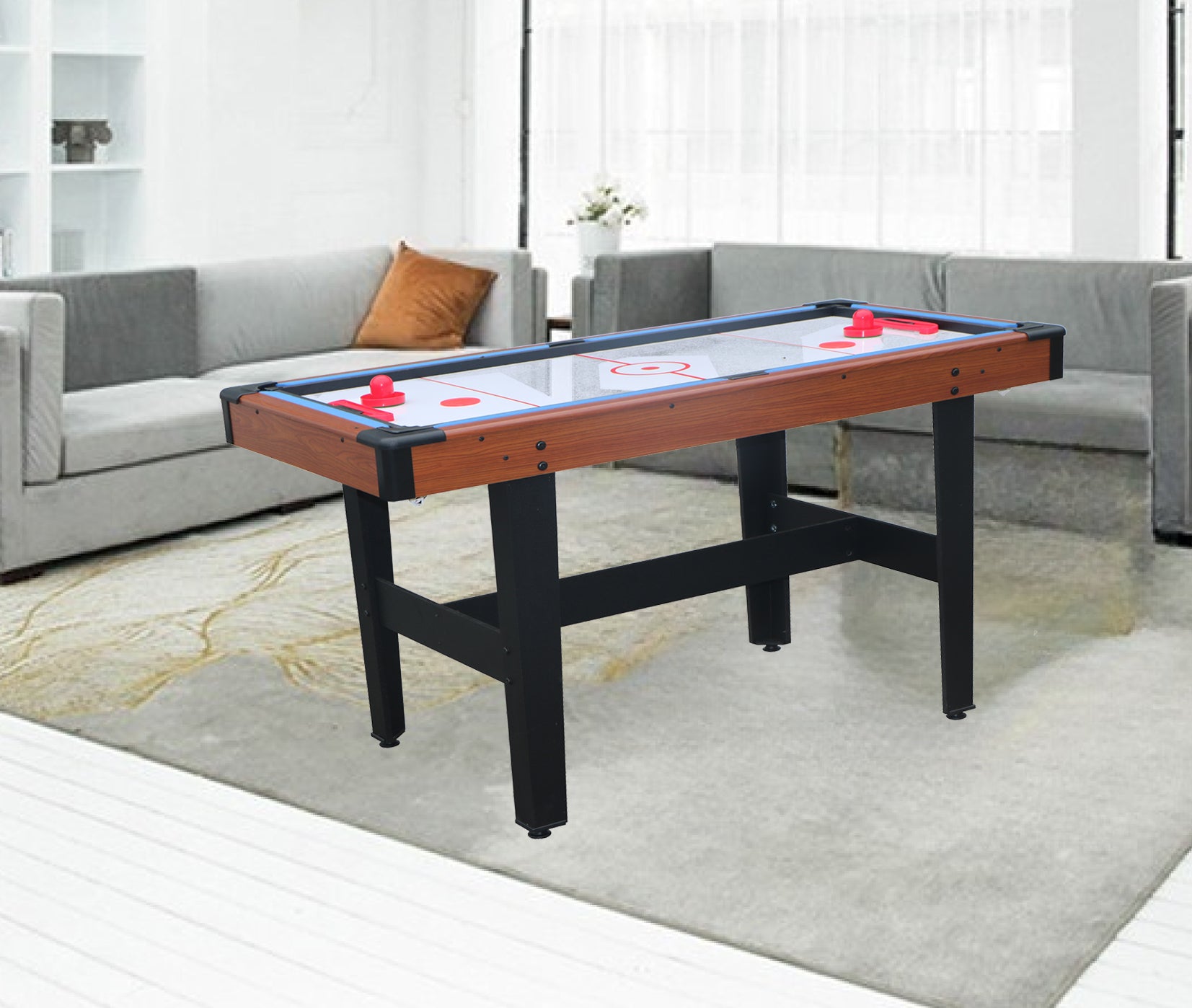 48″ Game Table - Combo Game Table Set - Billiards/Pool, Glide Hockey and Table Tennis for Home, Game Room, Friends and Family!