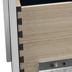 Tarian Pearl White Finish Chest