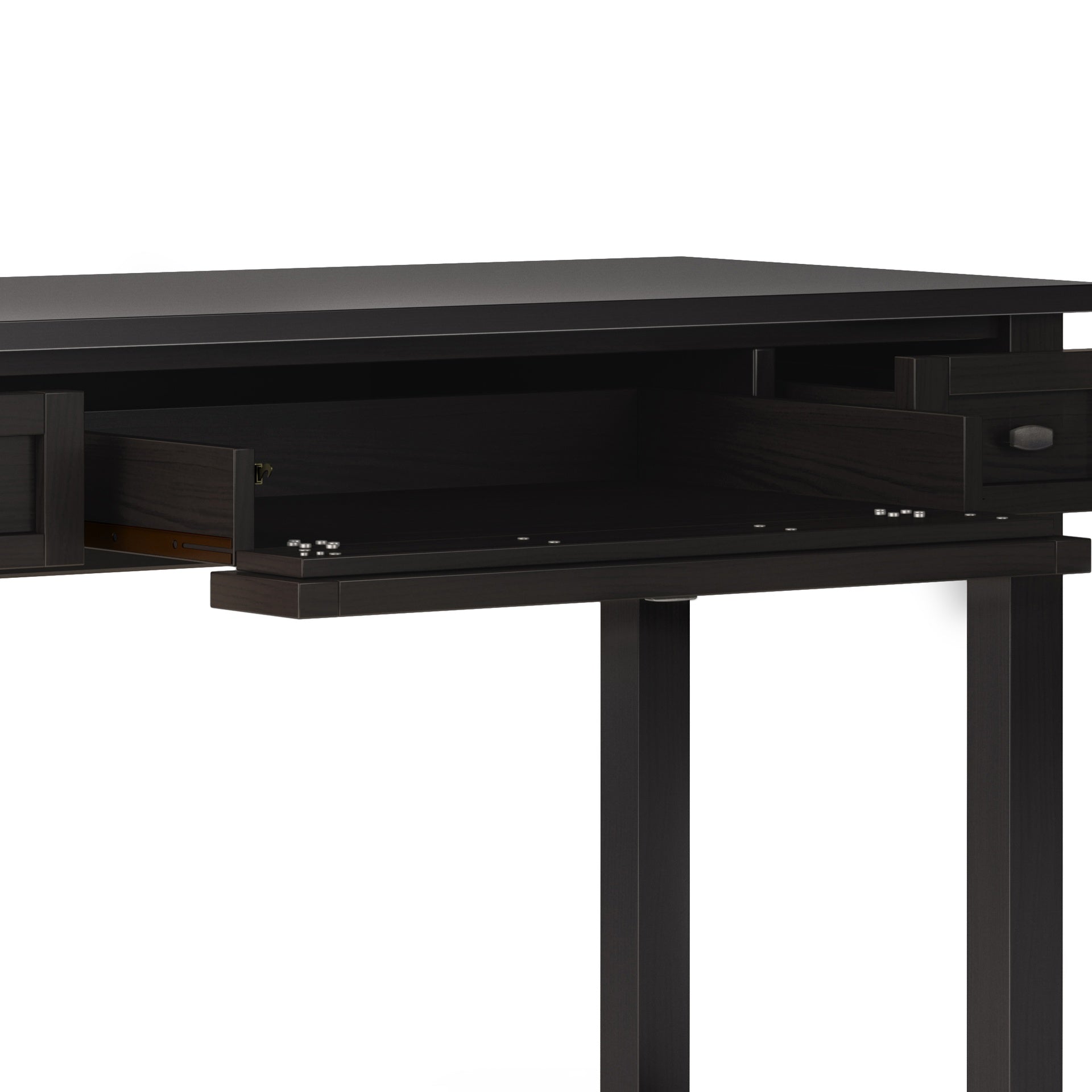 Warm Shaker - Desk - Hickory Brown
