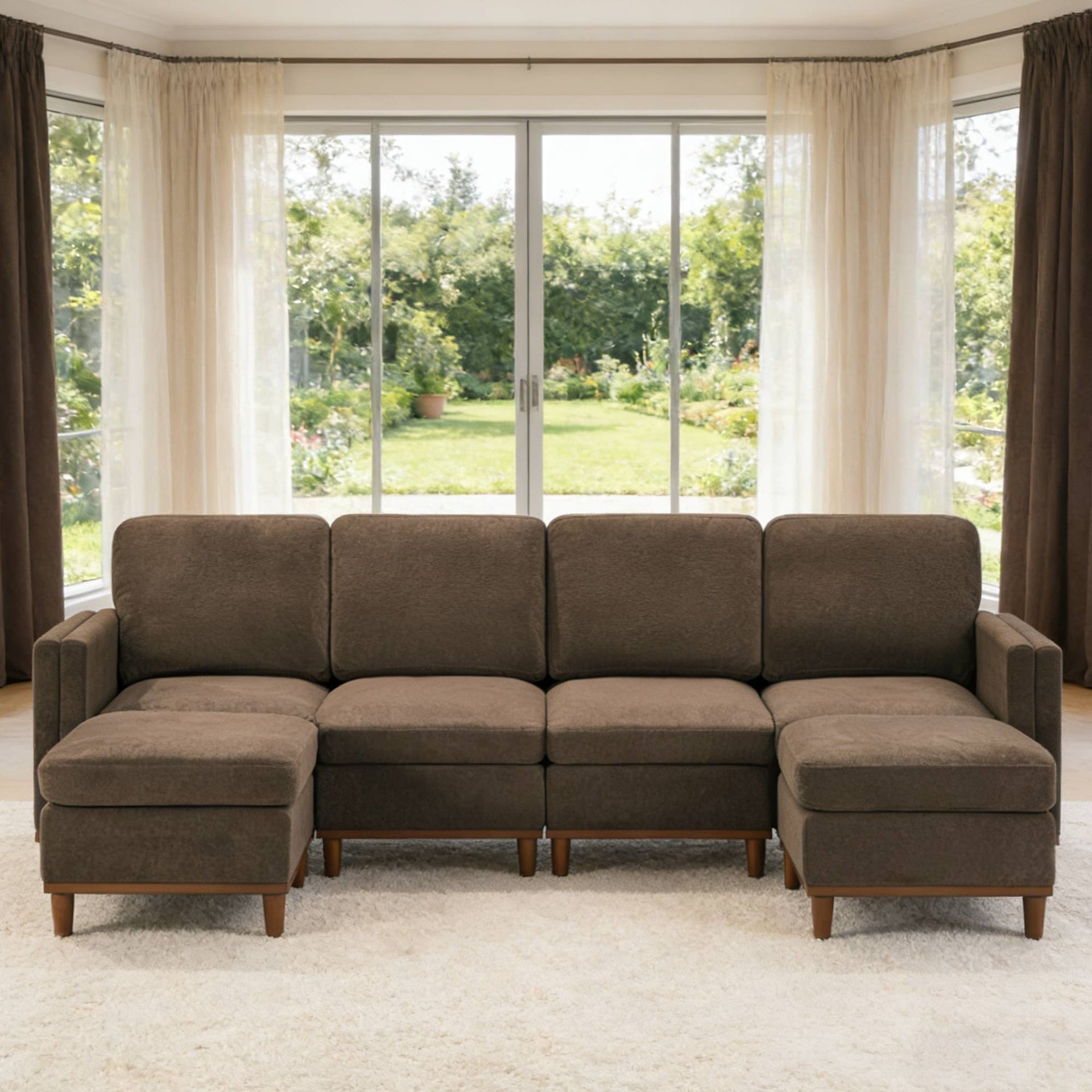 Modern Sofa Chair with Soft Padding - Ideal for Living Room, Office & Dining Room
