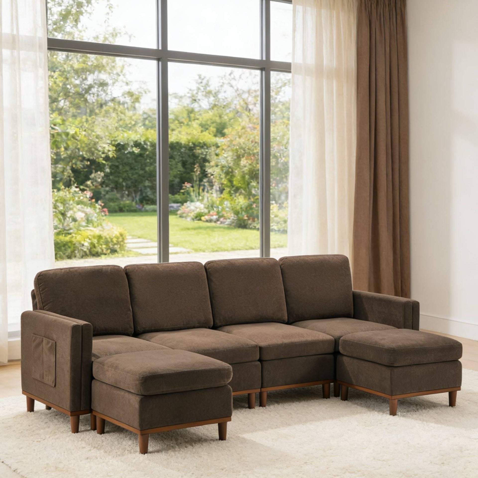 Modern Sofa Chair with Soft Padding - Ideal for Living Room, Office & Dining Room