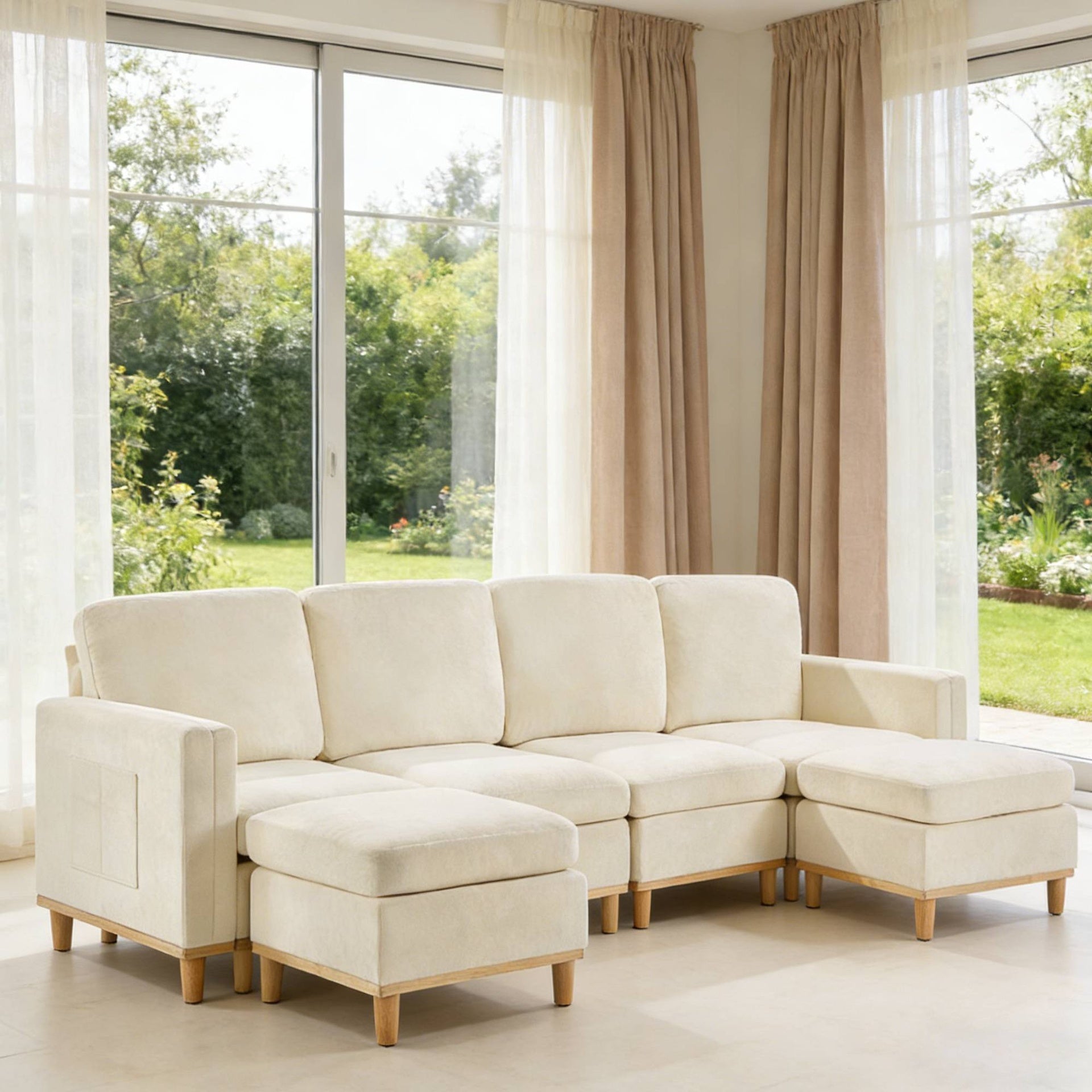 Modern Sofa Chair with Soft Padding - Ideal for Living Room, Office & Dining Room