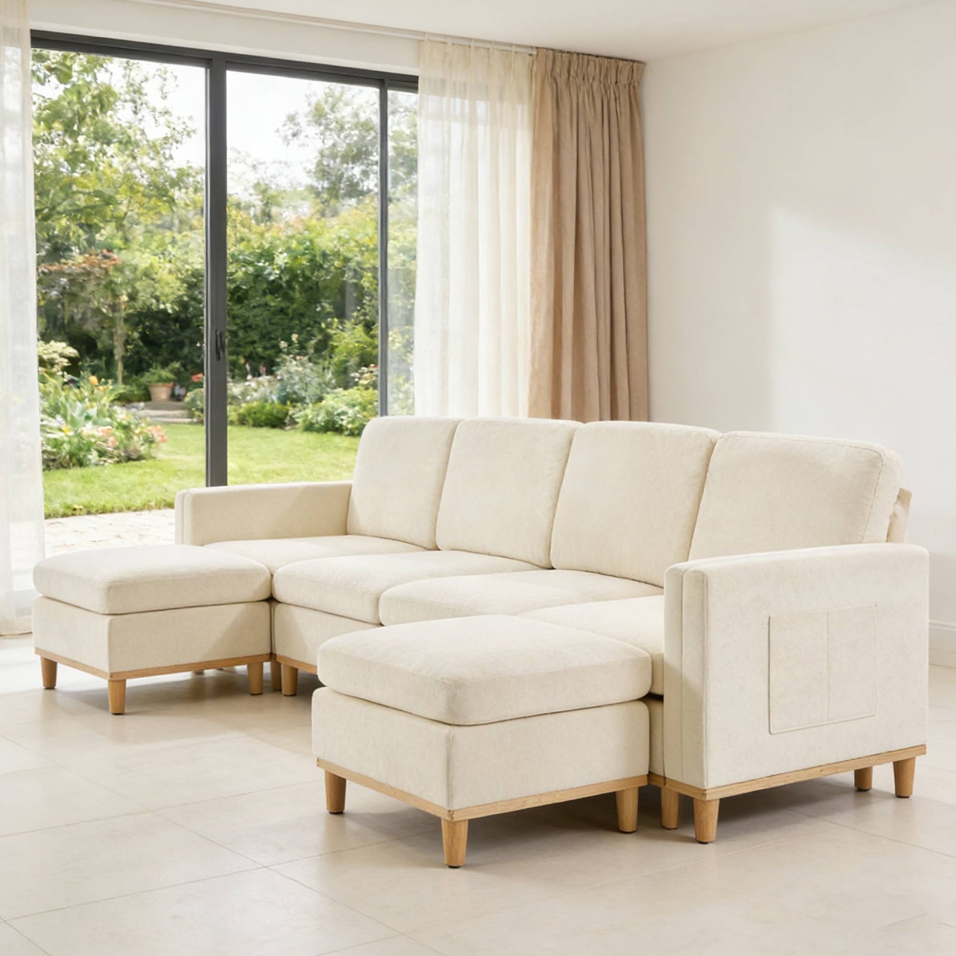 Modern Sofa Chair with Soft Padding - Ideal for Living Room, Office & Dining Room
