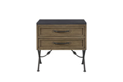 2 Drawer Nightstand - Almond