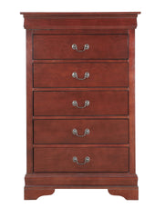 Elegant Cherry Traditional Storage Chest