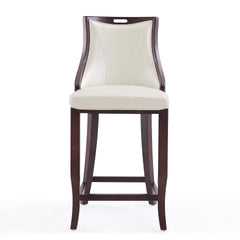 Barstool in Pearl White