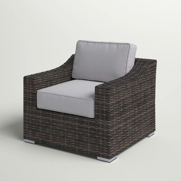 Fully Assembled Patio Chair with Cushion