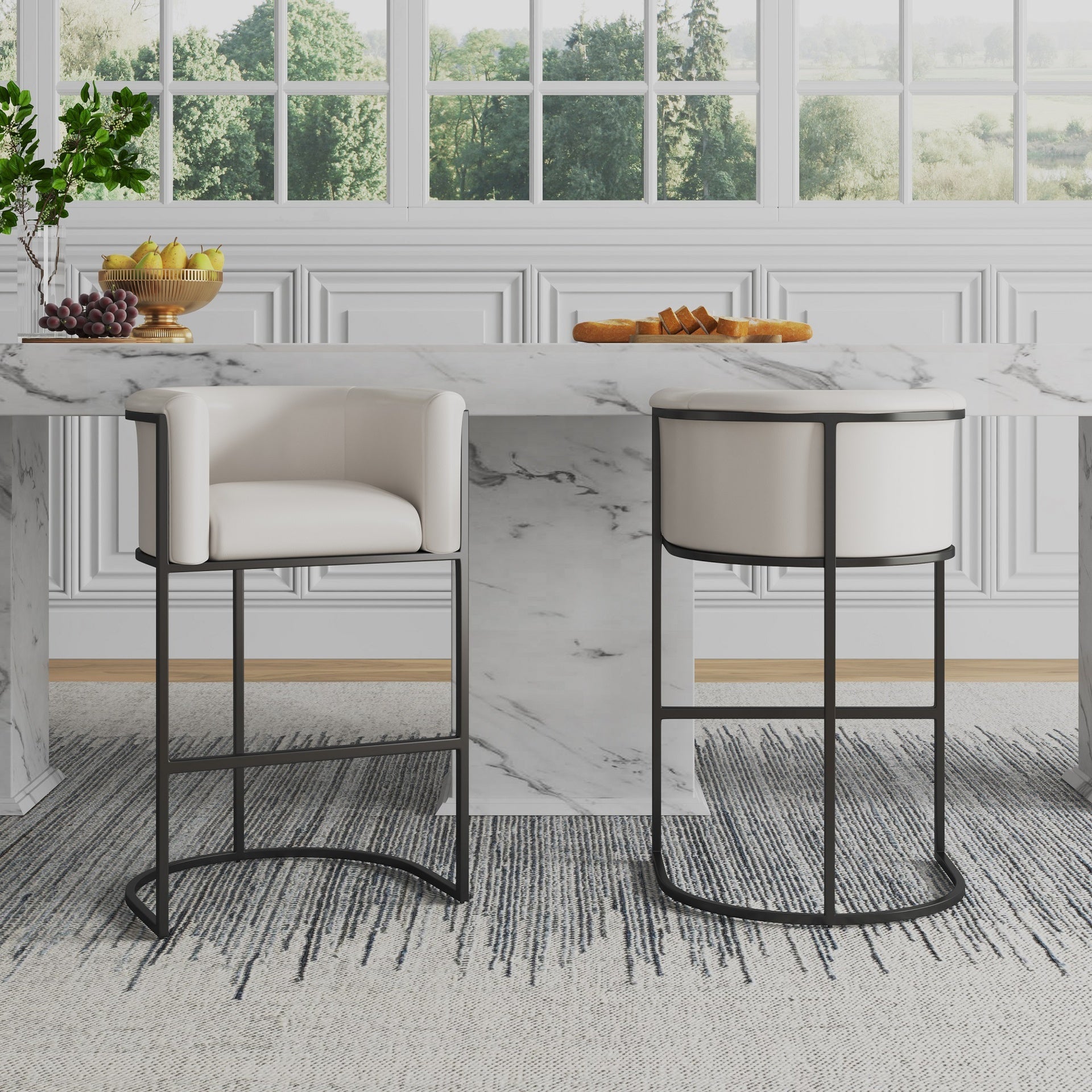 Counter Stool in Cream