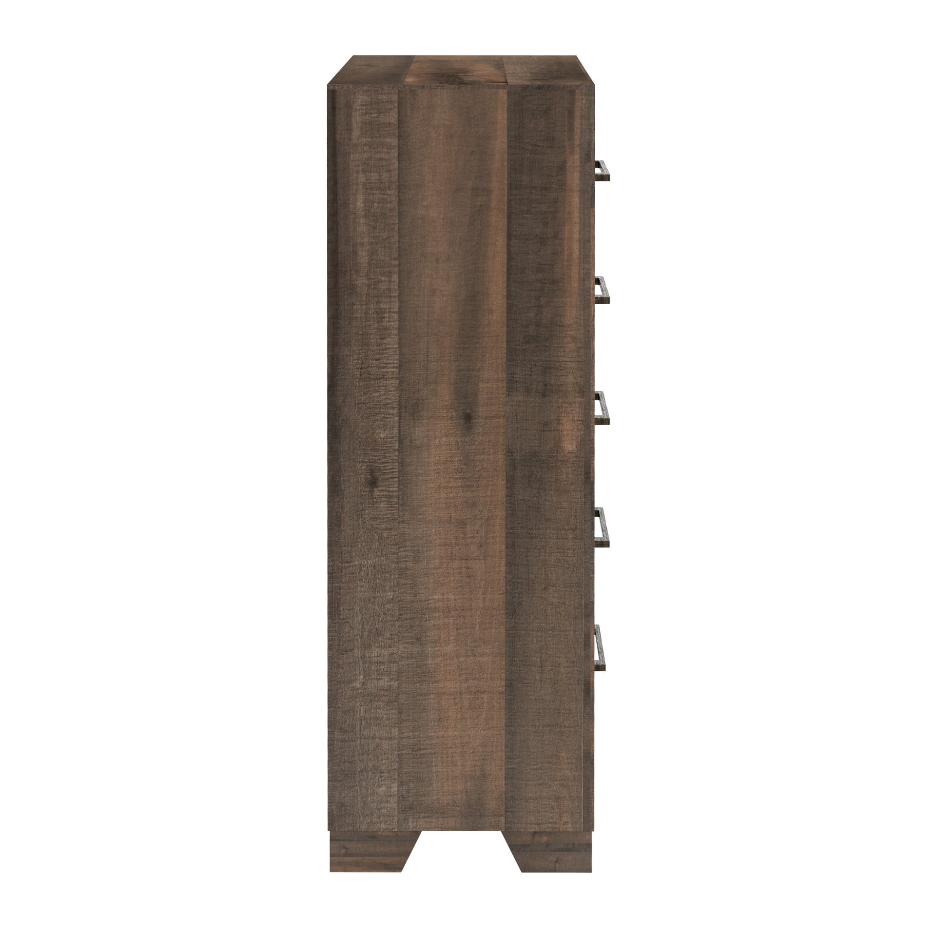 Brown 5-Drawer Chest