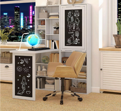 Fold-out Convertible Office Desk, Wall Mount Computer Desk