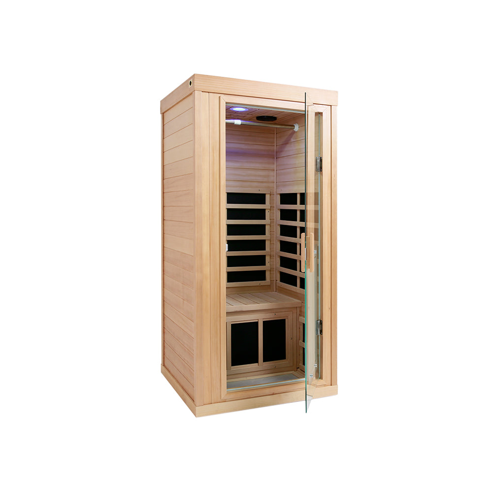 One-person sauna room front wall (W632S00002)
