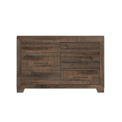 Brown 6-Drawer Dresser