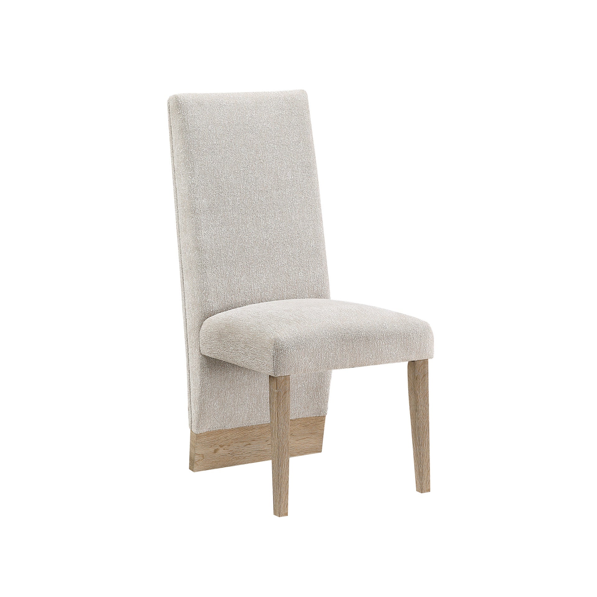 STACEY BEIGE/NATURAL DINING TABLE SET