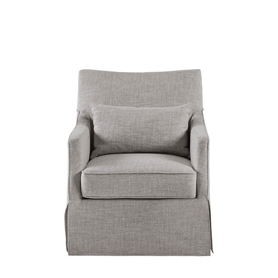 Skirted Swivel Chair