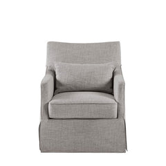 Skirted Swivel Chair