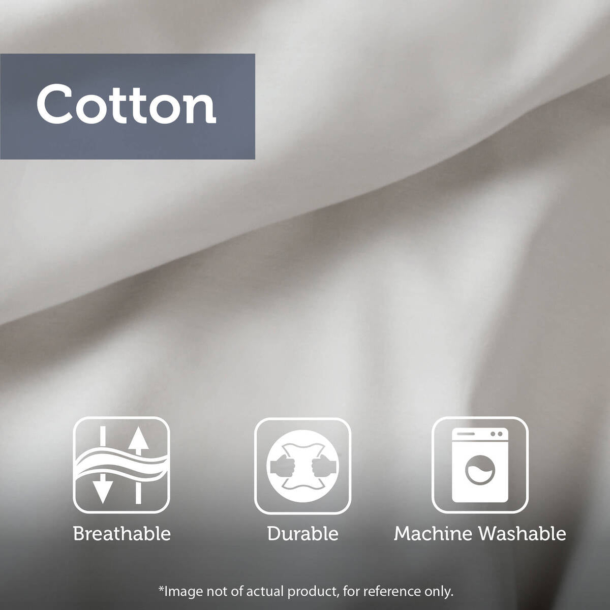 3 Piece Striped Cotton Comforter Set Sage Full/Queen