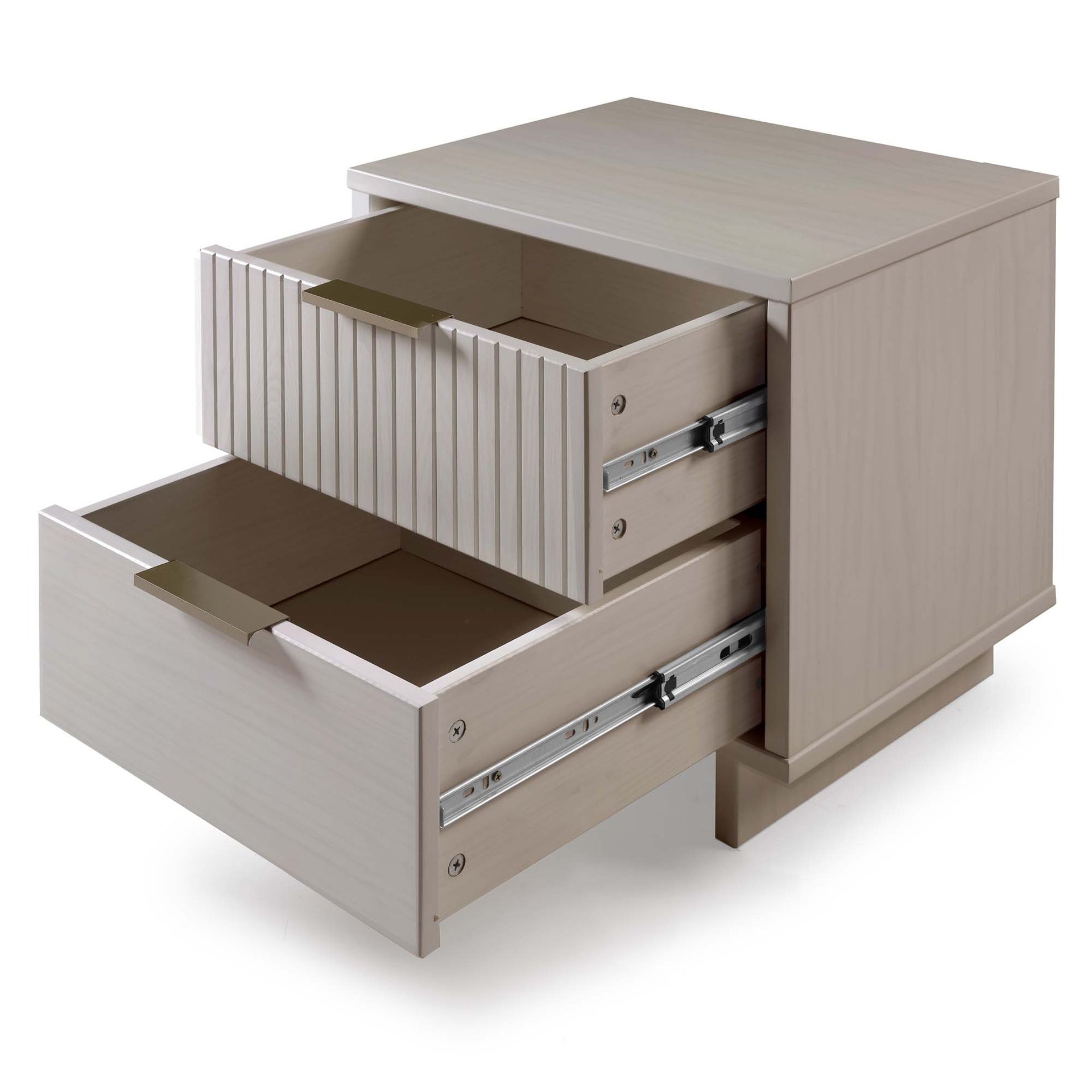 Nightstand in Light Gray