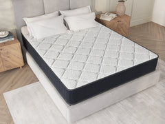 Assembled in USA - 10" King Nest Basic Innerspring Hybrid Mattress, Pressure Relief, and Motion Isolation, CertiPUR-US and Oeko TEX Certified