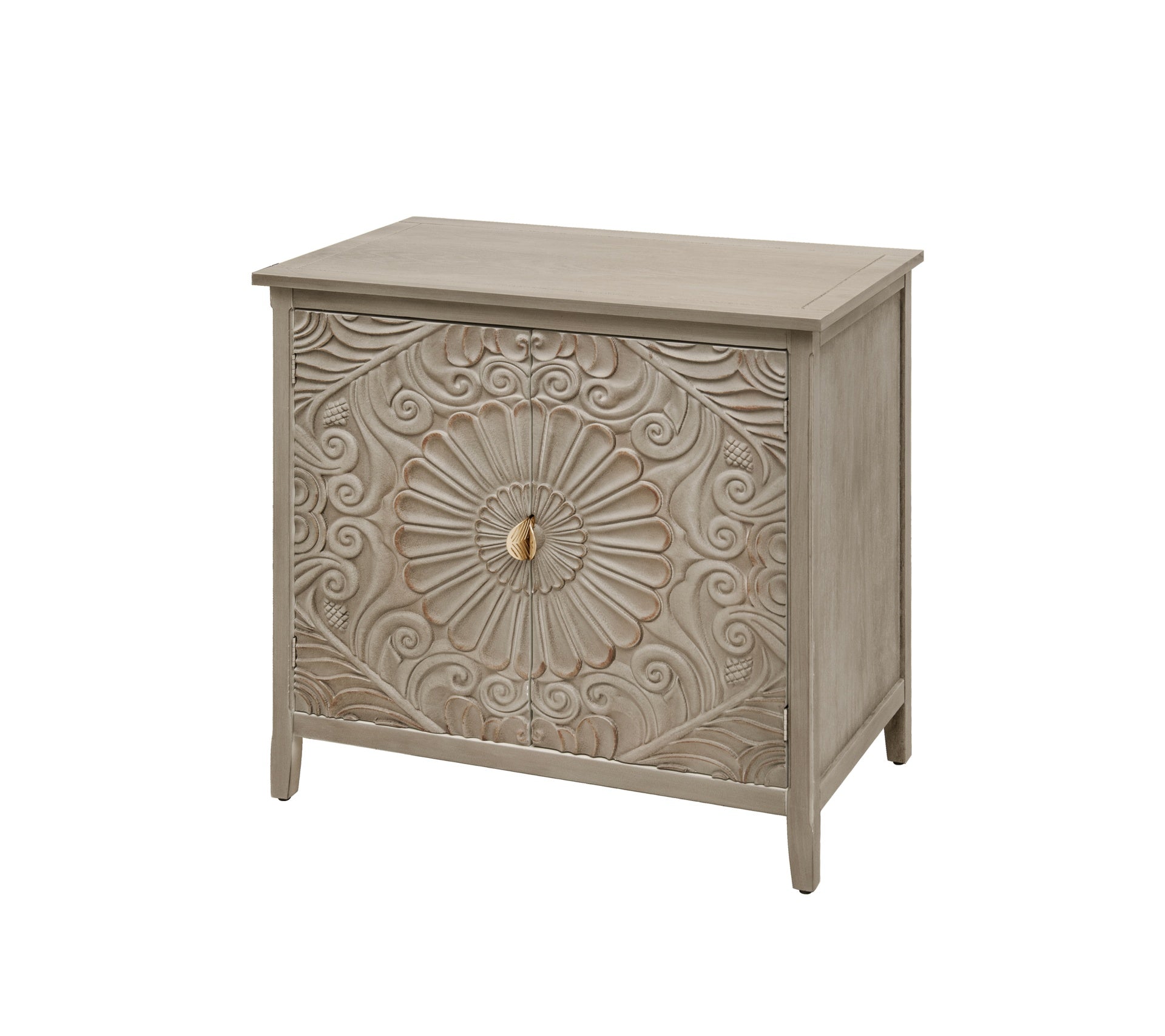 2 Door Cabinet, American Furniture, Suitable for Bedroom, Living Room, Study