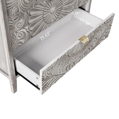 3 Drawer Cabinet, American Furniture, Suitable for Bedroom, Living Room, Study
