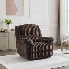 MS P28 Power reclining chair Fabric  two tones brown 2ctns