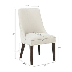 Dining Chair - Set of 2 in Cream